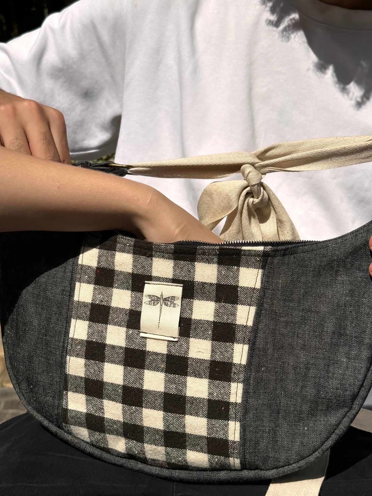 GARCÍA BAG - DRESSED IN GINGHAM